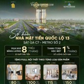 BÁN CĂN HỘ 2PN MẶT TIỀN QUỐC LỘ 13 CHỈ TỪ 2,4 TỶ THANH TOÁN 20% NHẬN NHÀ